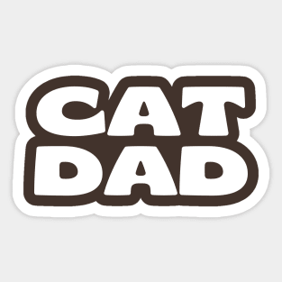 cat dad Sticker